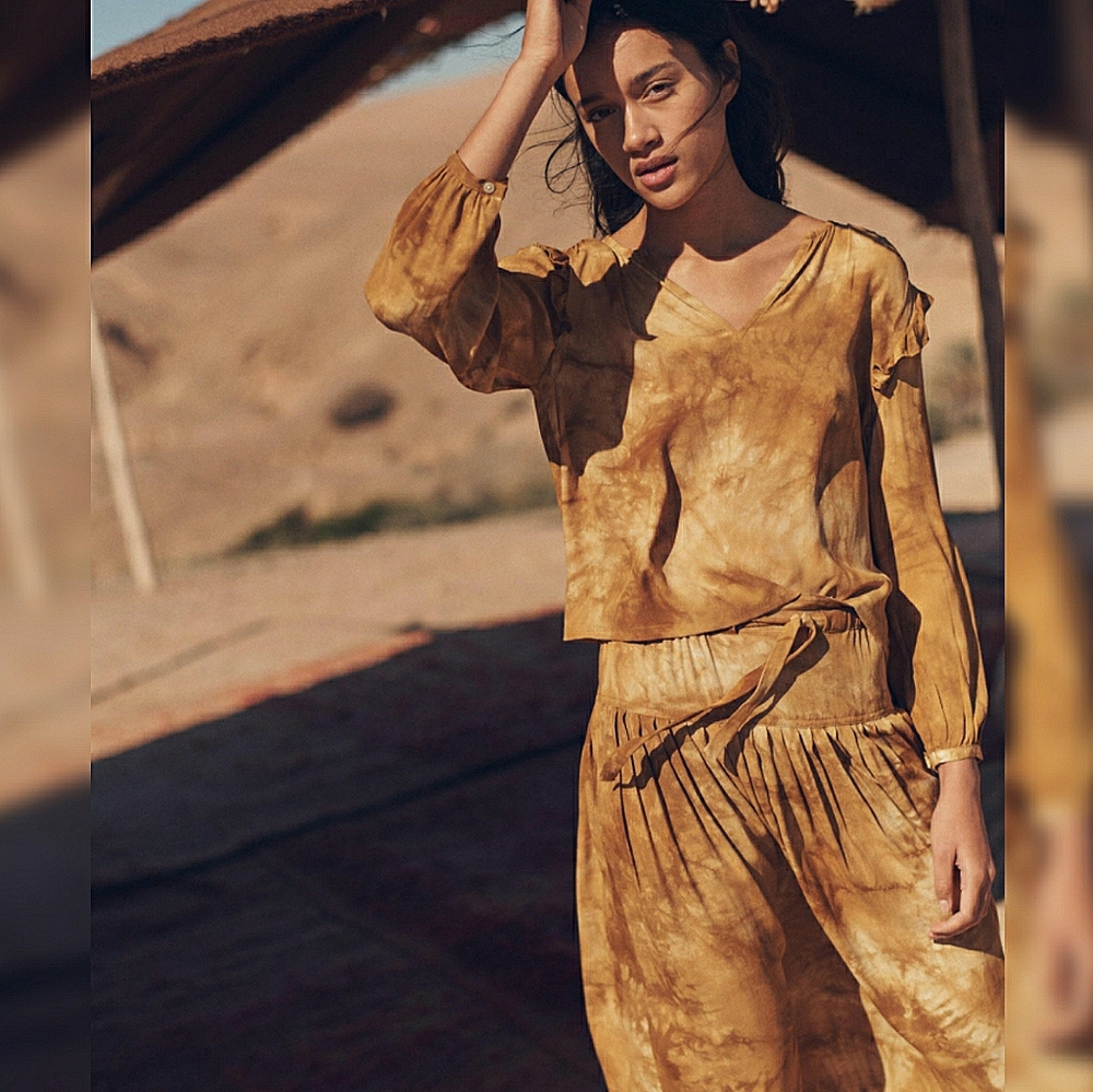 Madewell Tie-Dye Blouse